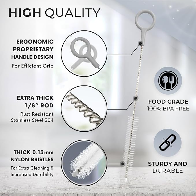 Heavy Duty Cleaning Brushes Set of 4 - Image 3
