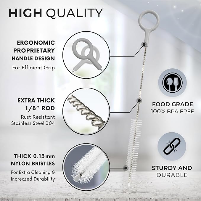 Heavy Duty Cleaning Brushes Set of 4 - Image 3