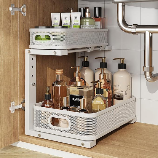 1 Pack 15.7IN-Depth Under Sink Organizer by UnderSinkOrganizer
