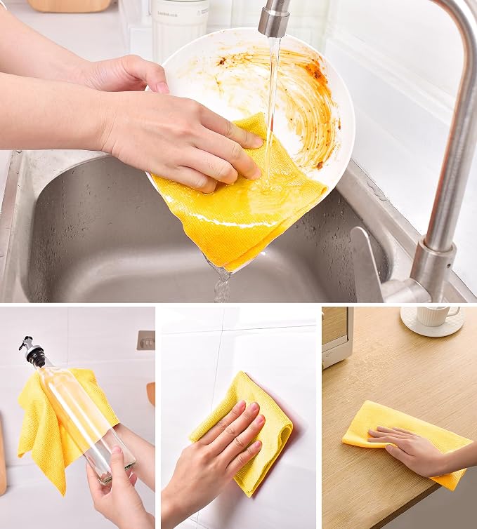 KitchLife Microfiber Cleaning Cloth Roll - Image 3