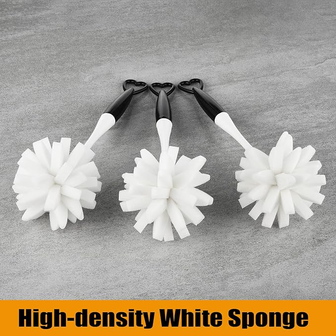 ALINK Bottle Glass Dish Sponge Cleaning Brush - Image 6