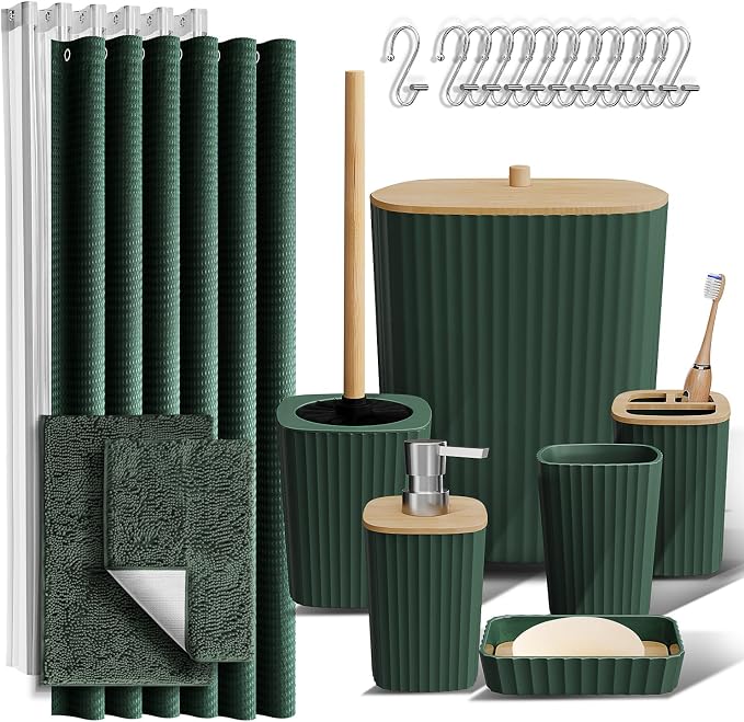 Clara Clark Bathroom Accessories Set by ClaraClark