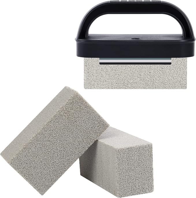 Blackstone Griddle Cleaning Brick Block Heavy Duty Grill Cleaning Stone Bricks by MOWOT