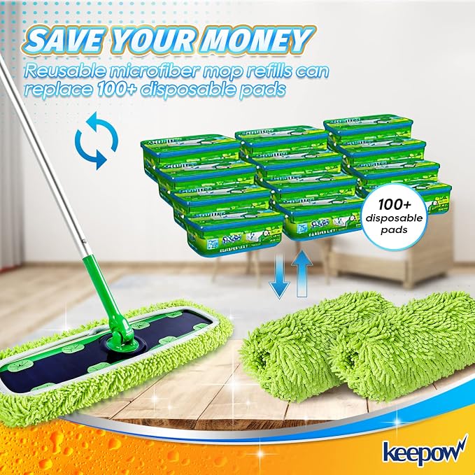 KEEPOW Reusable XL Wet Pads Refills - Image 9