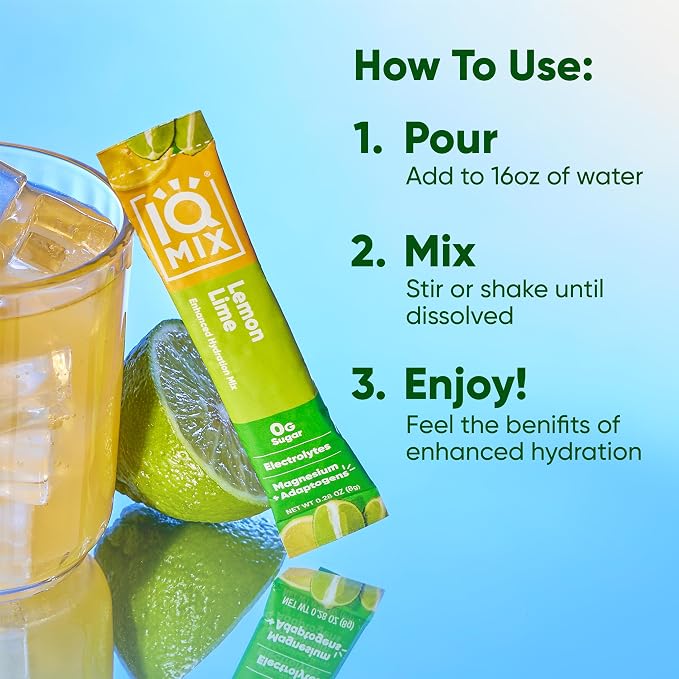 IQMIX Hydration Electrolyte Powder – 4-in-1 Formula - Image 8