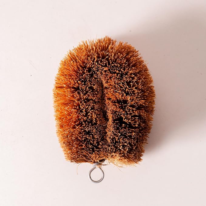 Pack of 3 Tawashi 100% Natural Coconut Coir Fiber Brush, Vegetable Scrub Brush - Image 8