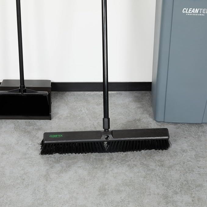 Restaurantware-BROOM HEAD ONLY: Clean Tek Professional 23.62-Inch Push Broom - Image 8
