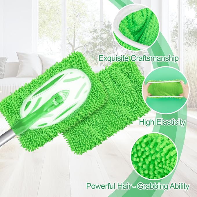 4PCS RAINFLOW Microfiber Mop for Sweeper - Image 3