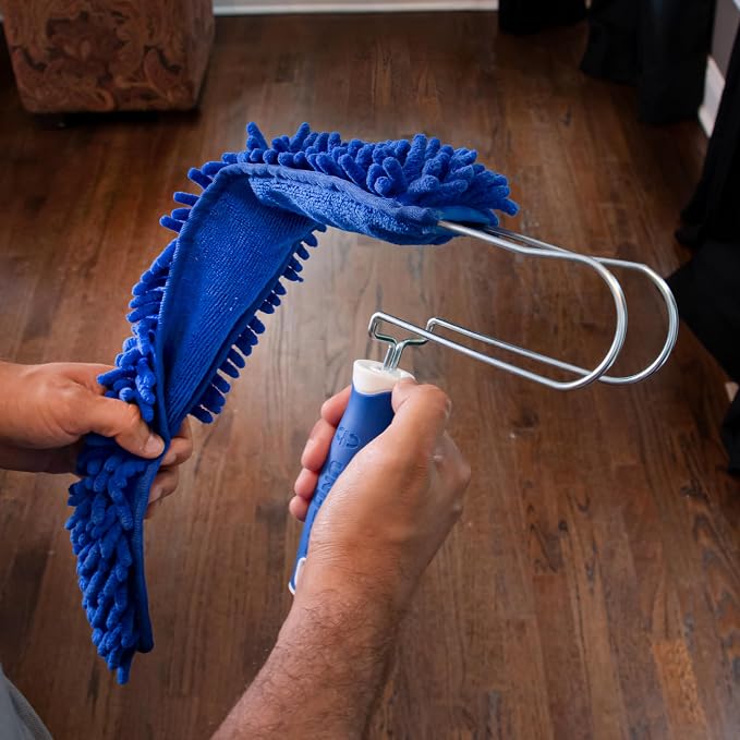 Unger Connect and Clean Microfiber Ceiling Fan Duster, Household Cleaning - Image 5