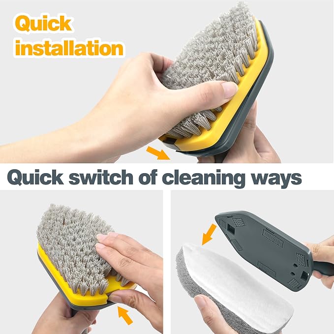 Shower Scrubber with Long Handle - Image 4