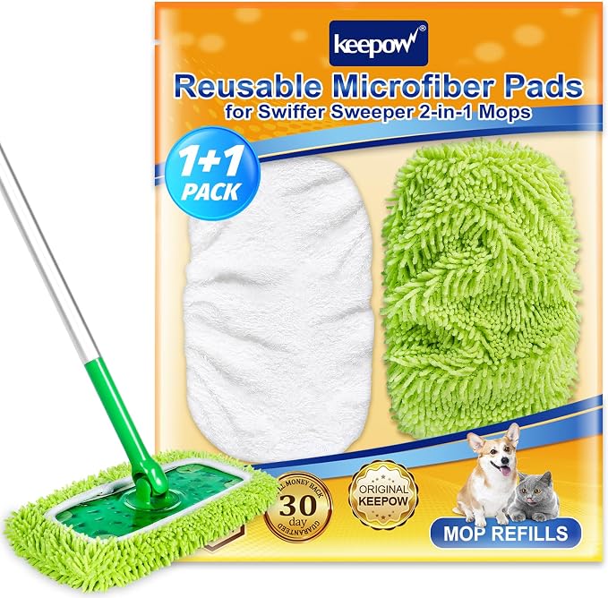 KEEPOW Reusable Dry Sweeping Cloths Compatible by KEEPOW