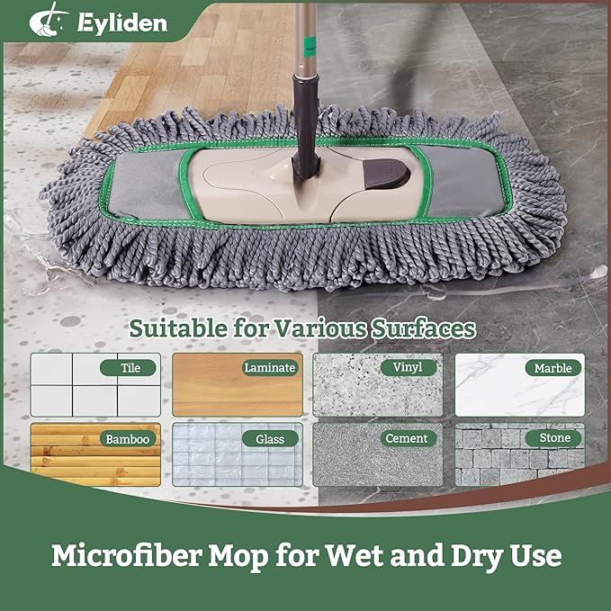 Eyliden Pro Dust Mops for Floor Cleaning - Image 5