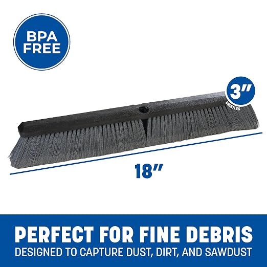 SPARTA Flo-Pac Plastic Flagged Sweep, Floor Sweep - Image 2