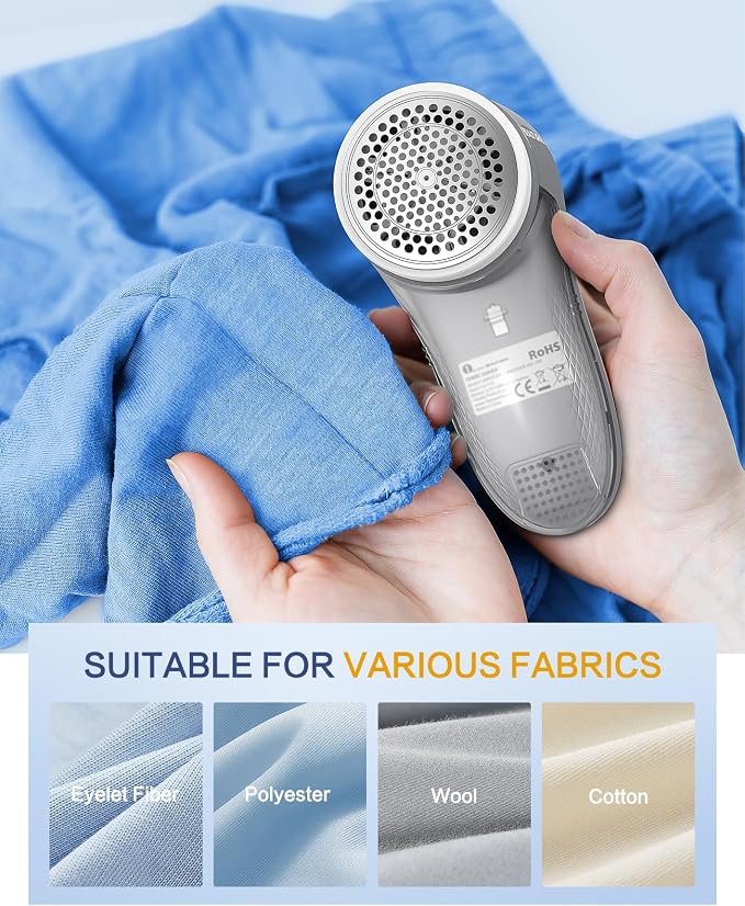 BEAUTURAL Fabric Shaver, Rechargeable Lint Remover - Image 6