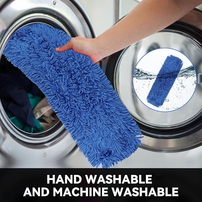 36 Inch Dust Mop Head: Replacement Medium Washable Commercial Mop Head Sweeper - Image 6