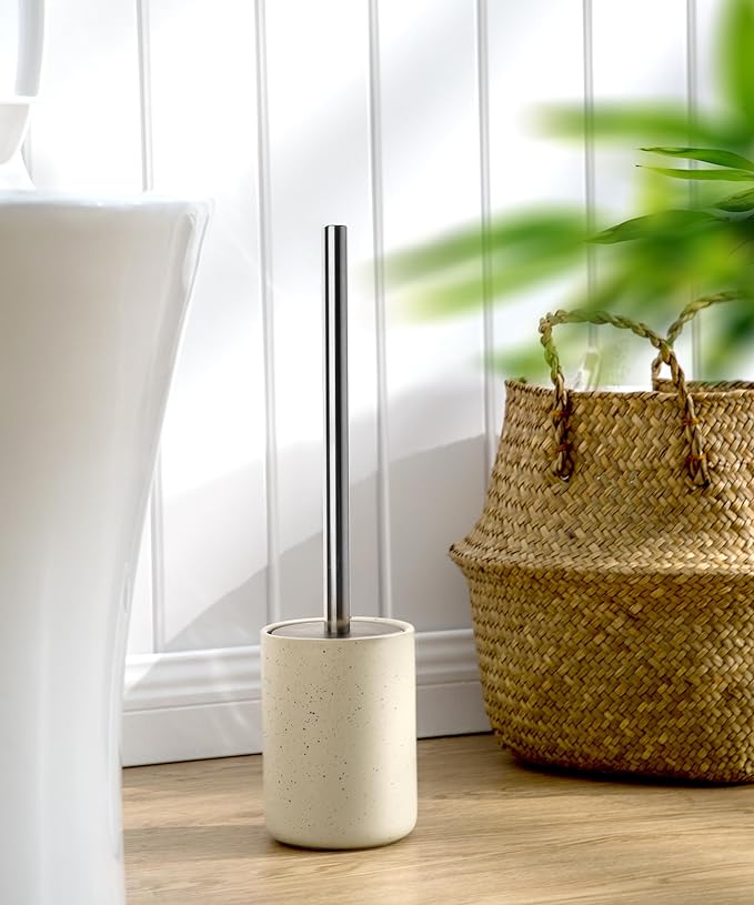 Ceramic Toilet Brush & Holder Set - Image 8