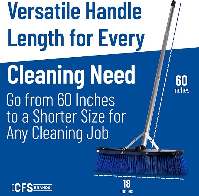 SPARTA 3621961814 Sweep Complete Aluminum Handle Floor Sweep - Image 6