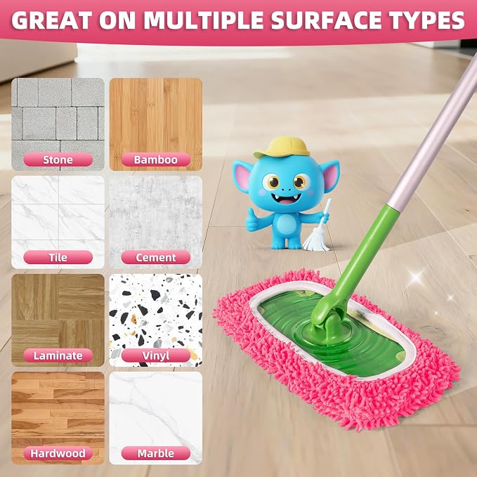8 Pack Reusable Mop Pads Compatible - Image 5