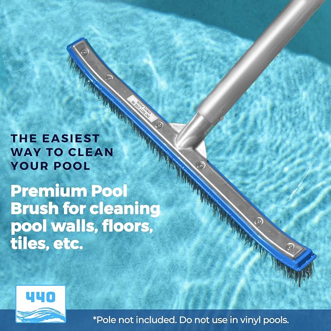 440 Heavy Duty Pool Brush - Image 2