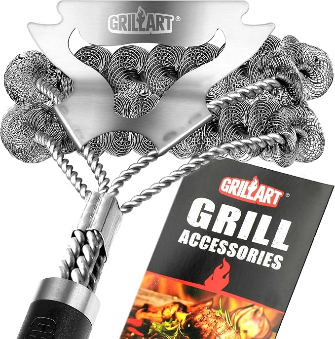 GRILLART Grill Brush for Outdoor Grill Bristle Free by GRILLART