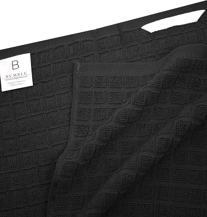 Premium Kitchen Towels | Large Cotton Dish Towels | Flat & Terry Highly - Image 4