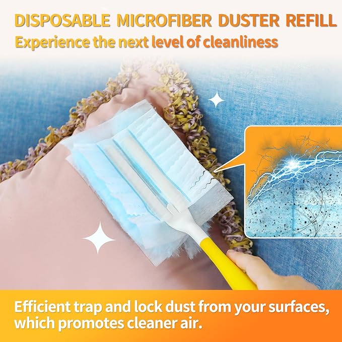30 Count Electrostatic Duster Refills Compatible - Image 3