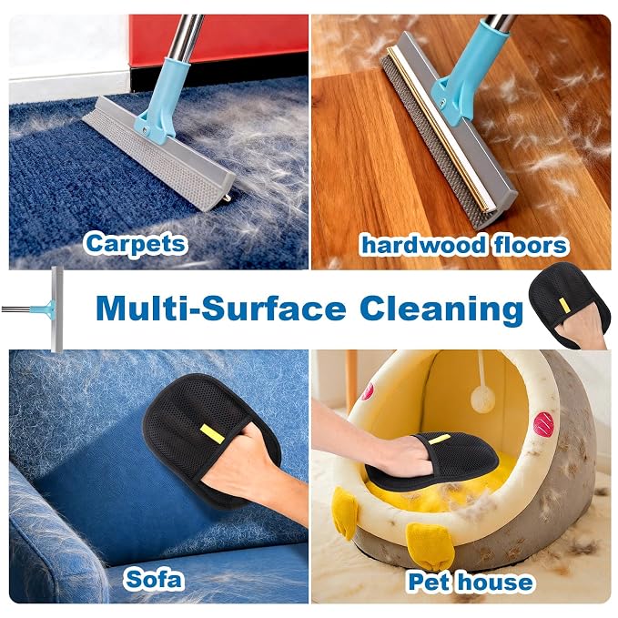 AIERSA Multifunctional Carpet Rake - Image 3