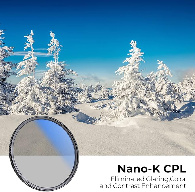K&F CONCEPT 39mm Circular Polarizer Filter Ultra-Slim 18 Multi-Coated Optical - Image 2