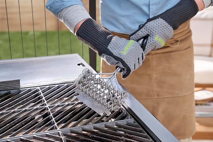 Cuisinart Triple Coil Brush, 17” Stainless Steel Grill Brush - Image 6