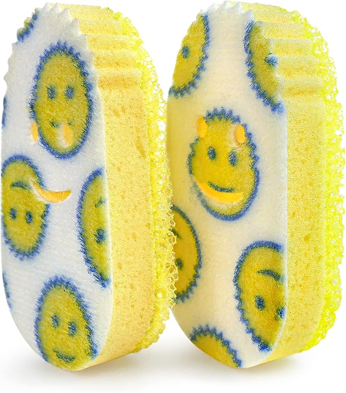 Scrub Daddy Dish Daddy Dish Wand & Refill Heads, Soap Dispensing Dish Brush - Image 8