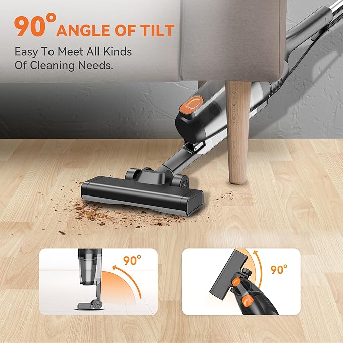Vazone R6X Corded Stick Vacuum Cleaners - Image 4