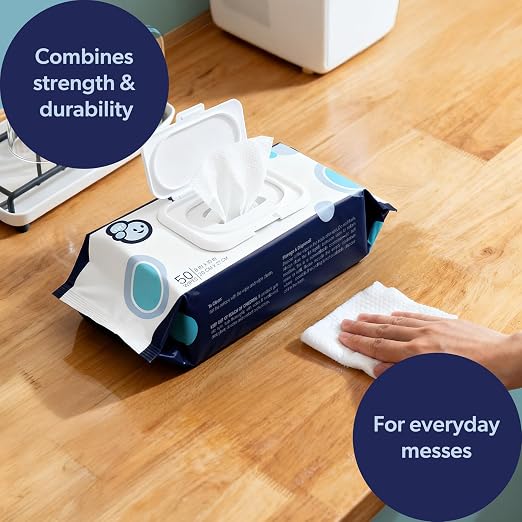 happimess WPE1003A Reusable Heavy Duty Kitchen Wipes, Strong & Durable - Image 6