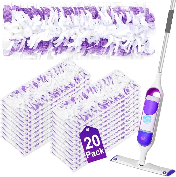 20 Count Power Mop Pads Refills by Cafonil