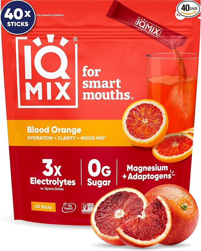 IQMIX Hydration Electrolyte Powder – 4-in-1 Formula by IQBAR