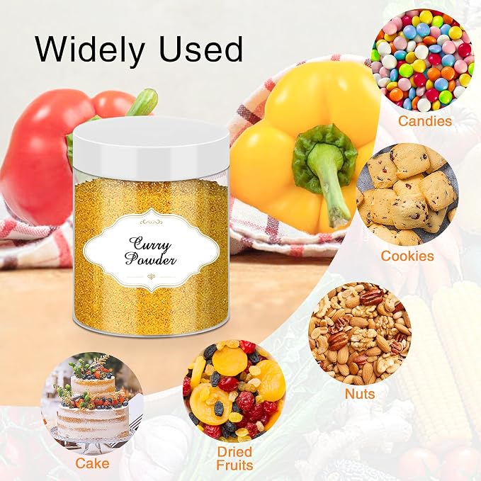 8 OZ Plastic Jars - Image 4