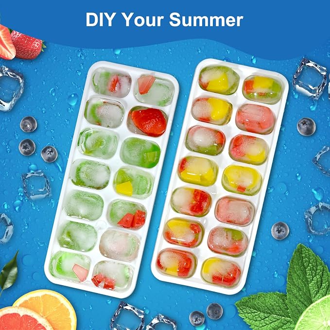 Ice Cube Tray, Ice Cube Trays for Freezer 6 Pack - Image 5