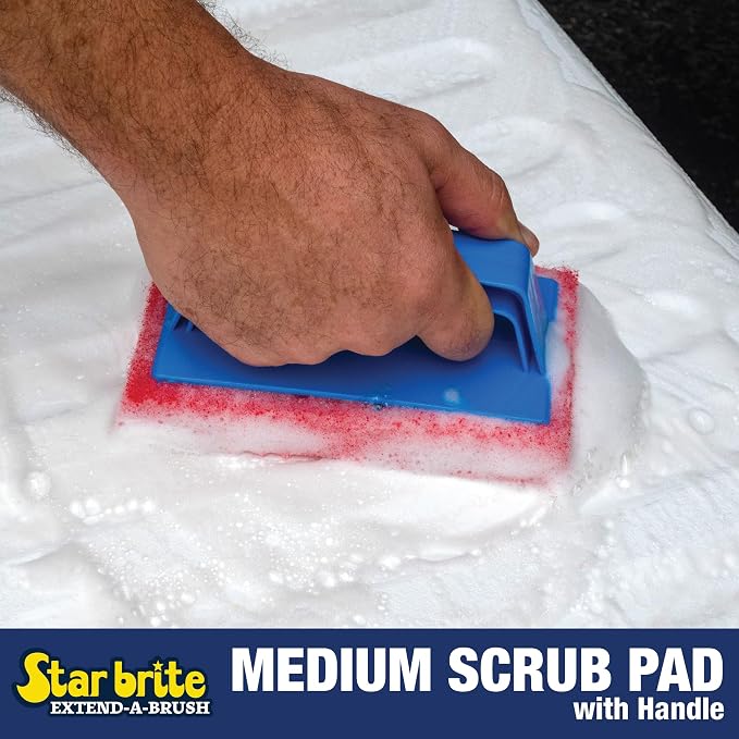 STAR BRITE Medium Red Scrub Pad - Image 5