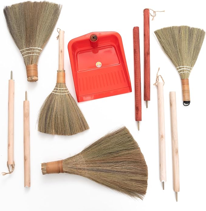 TTS Home Broom and Dustpan Set - Image 3