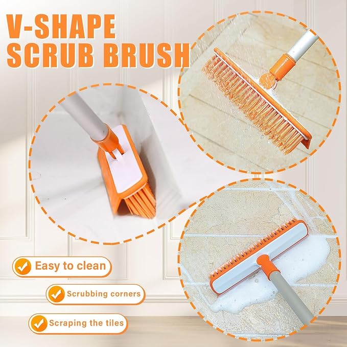 Multifunction Magic Rubber Air Broom, Replaceable Silicone Floor Squeegee - Image 7