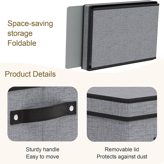 Clothing Storage Bins, Blanket Baskets - Image 5