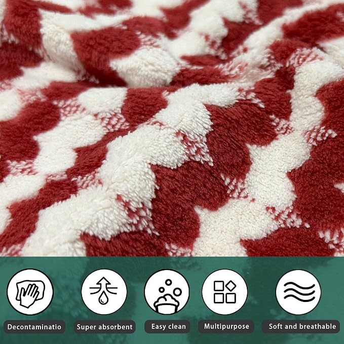 10 Pack Heart Microfiber Face Cloths - Image 2