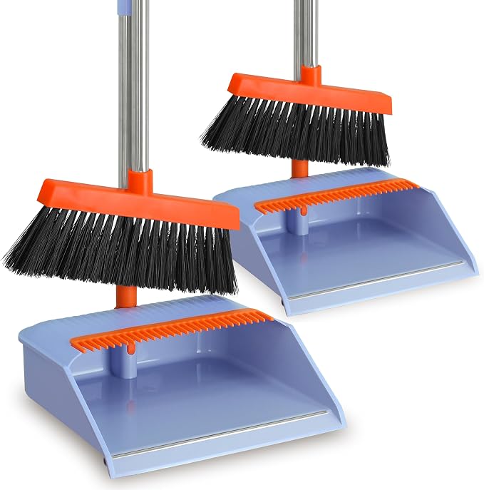 PHYEX 2-Pack Broom and Dustpan Set by PHYEX