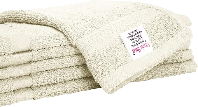 Utopia Towels 12 Pack Premium Wash Cloths Set, 12 by 12 Inches, 100% Cotton - Image 5