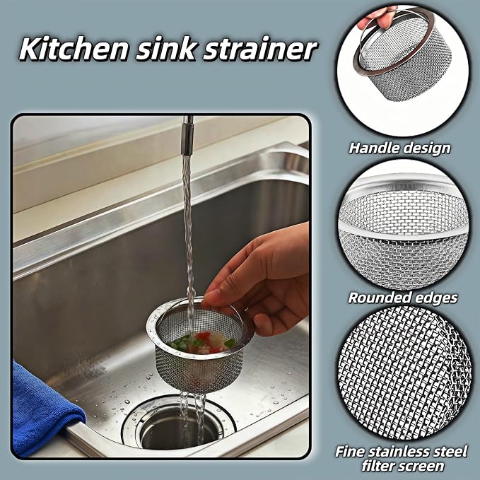 Stainless Steel Kitchen Sink Strainer - Image 5