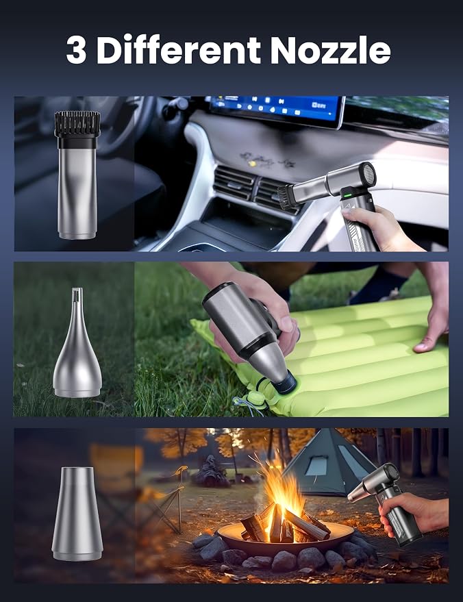 Compressed Air Duster-300000RPM Super Power Cordless Electric Air Duster - Image 4