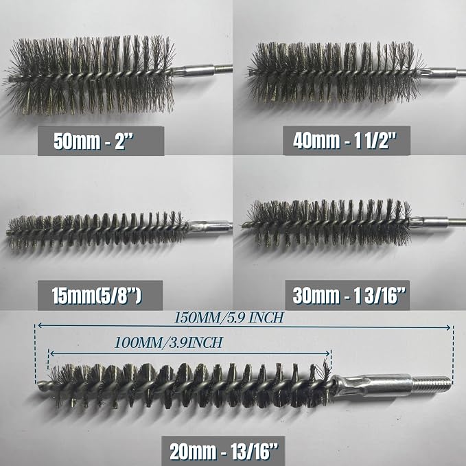 50 in Pipe Cleaning Brush Set - Image 6