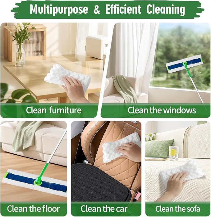 Heavy Duty Dry Sweeping Cloths Compatible - Image 5