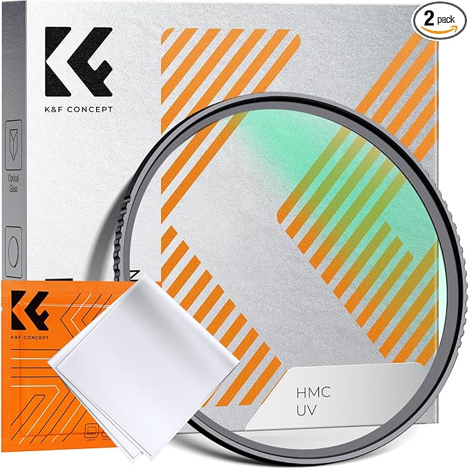K&F CONCEPT 95mm MCUV Lens Protection Filter 18 Multi-Coated Camera Lens UV by KFCONCEPT