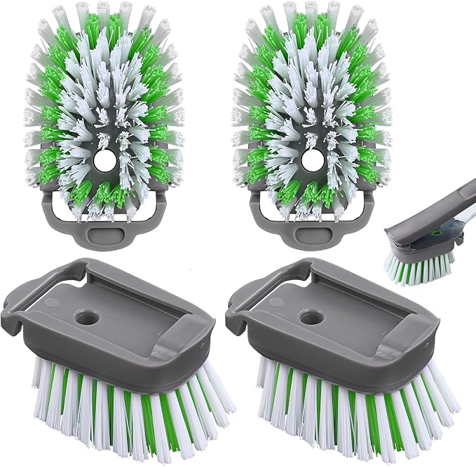 Dishwand Brush Refill, 4 Pack Dish Brush Refills Compatible by GUMBALL
