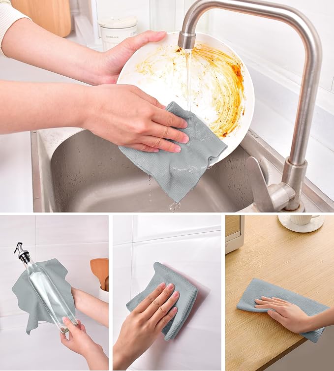 KitchLife Microfiber Cleaning Cloth Roll - Image 2